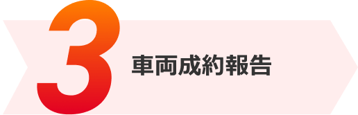 成約完了の報告