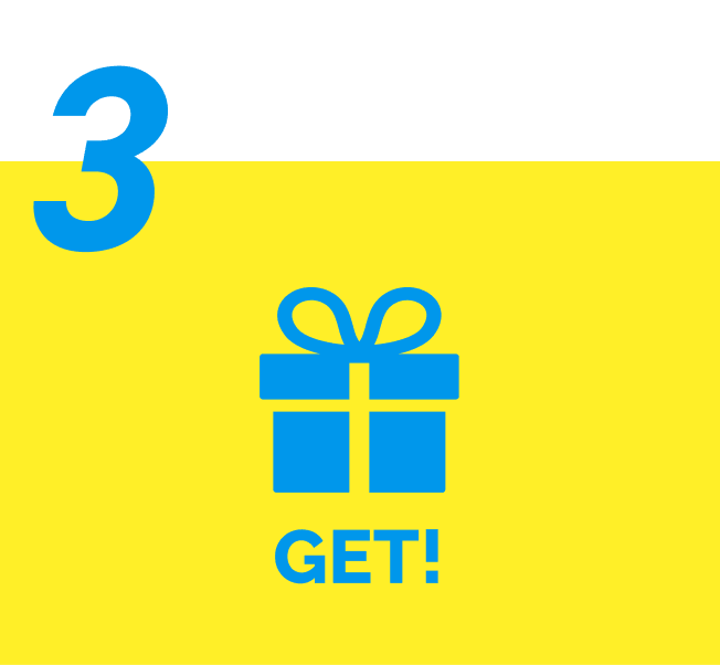 3 GET!