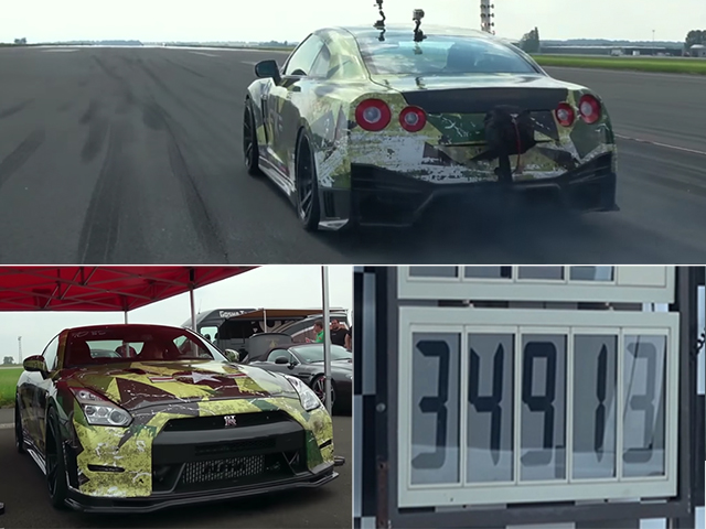 0-350km／h加速！　日産GT-Rのポテンシャルに驚愕！