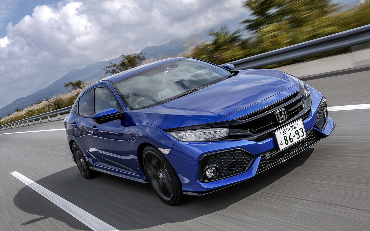 Honda 新型シビック 公道試乗 中古車なら グーネット