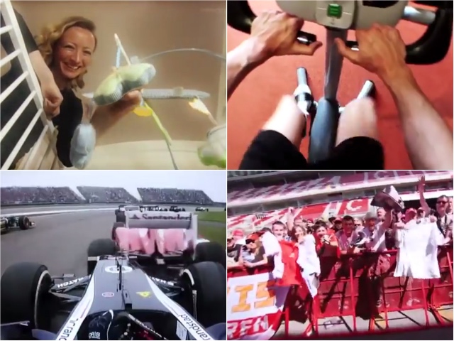 F1レーサーが赤ん坊からの日々を100秒で振り返ったら……