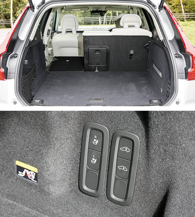 ボルボ XC60（ラゲッジスペース）