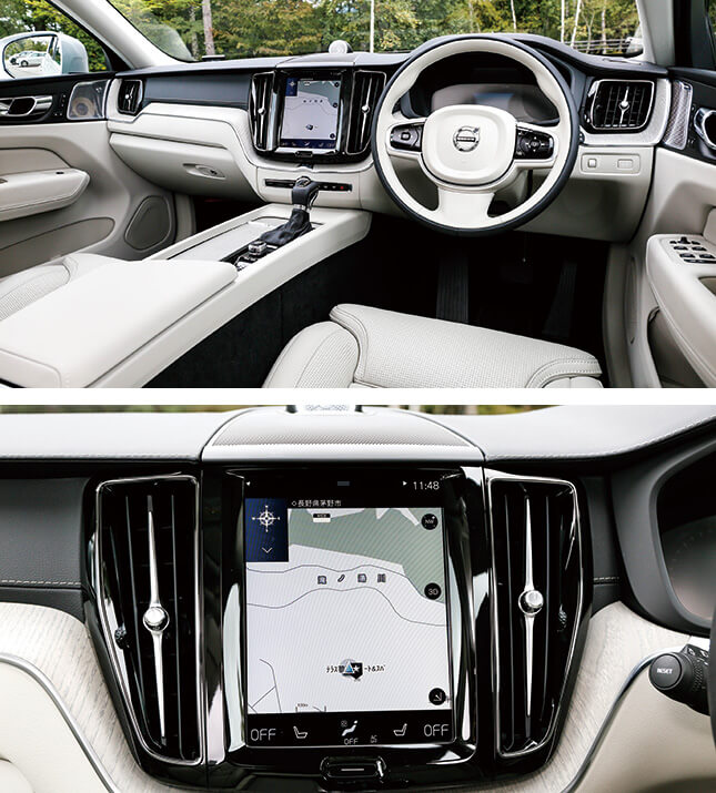ボルボ XC60（コクピット）