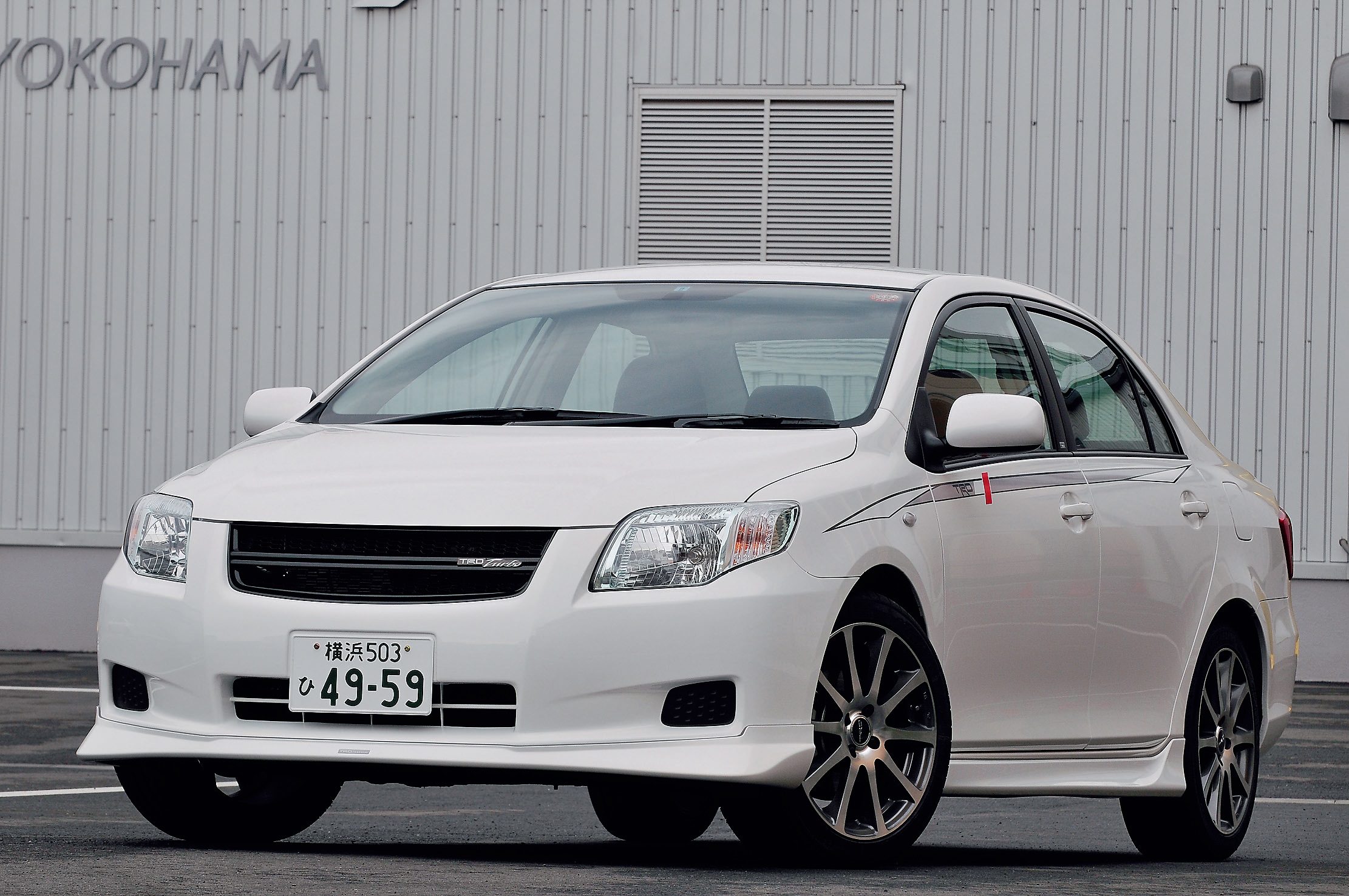 TRDがカローラをターボチューン GTを名乗るカローラセダン 150ps TRDがカローラをターボチューン GTを名乗るカローラセダン 150ps
