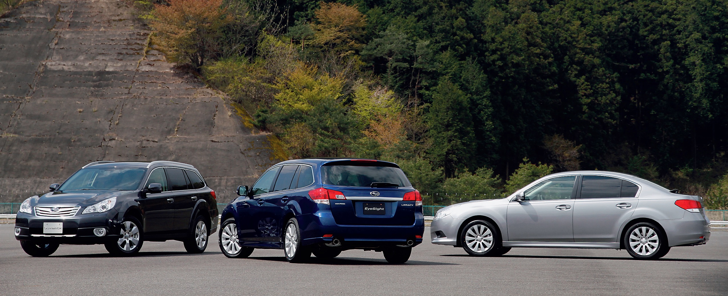 レガシィB4&レガシィツーリングワゴン　アイサイト超進化！　自動運転に百歩近づいた？