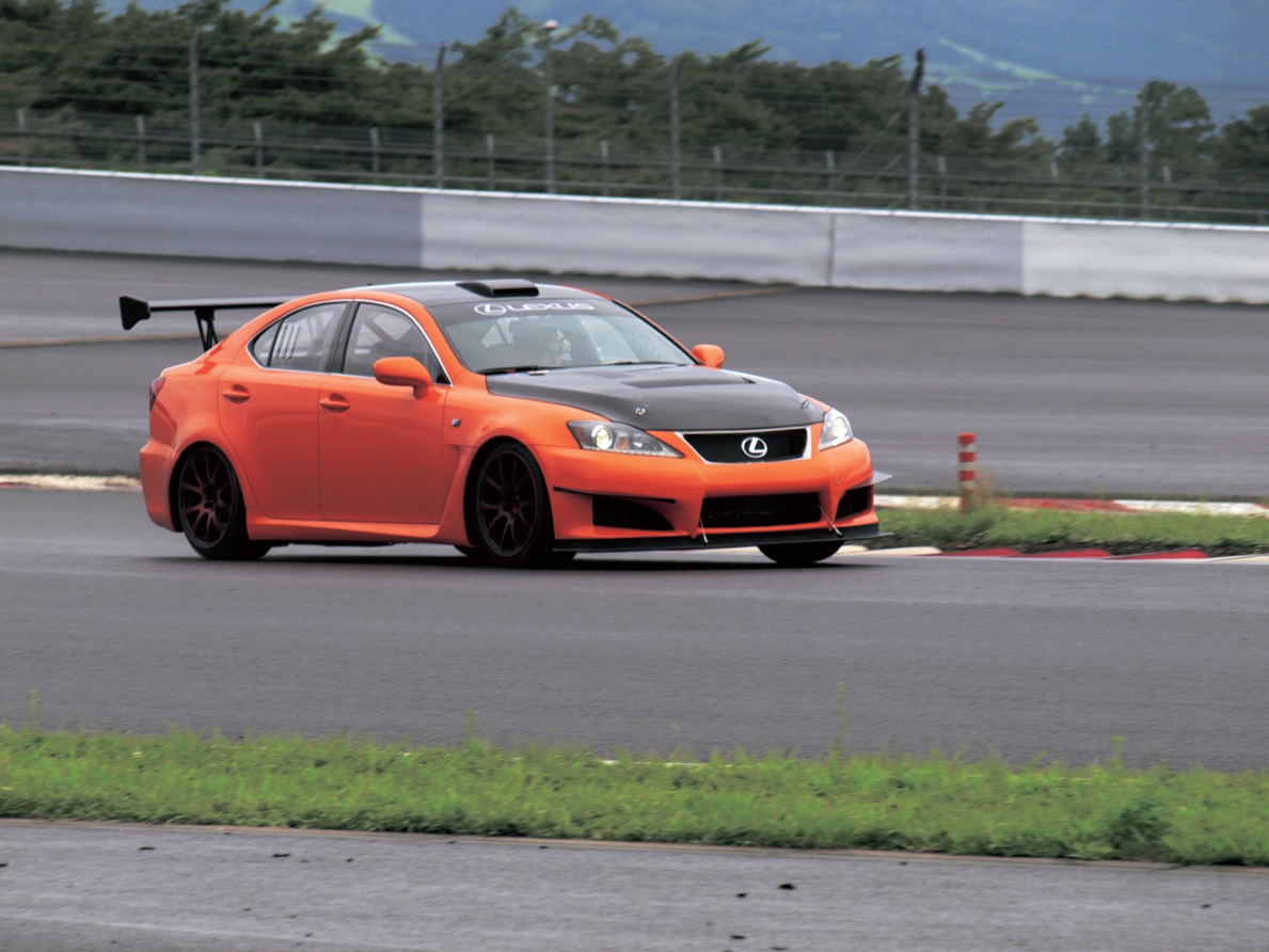 サーキット仕様のレクサスIS F CCSRにぞっこん