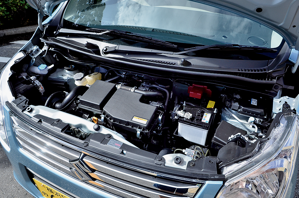 新型ワゴンRはスズキの次世代エース機、R06A型エンジンを搭載。吸排気VVTで省燃費と高出力を両立した