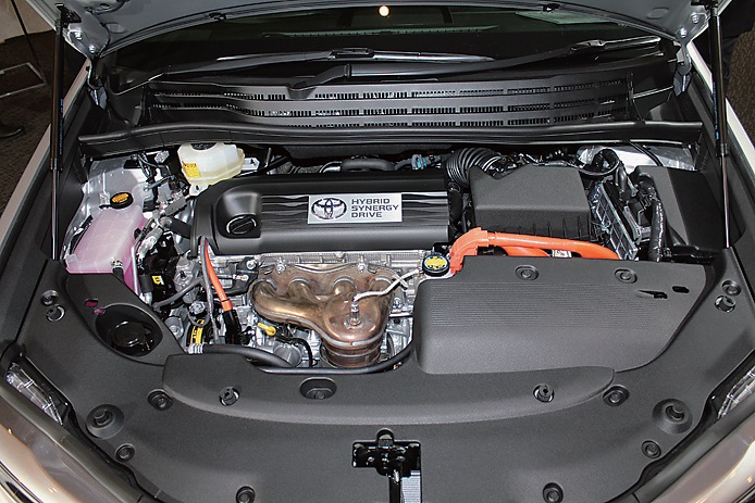 2.4L、直4＋モーターのハイブリッド専用車