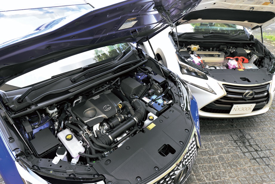 ■2L直噴ターボ ■総排気量:1998cc ■最高出力:238ps/4800~5600rpm ■最大トルク:35.7kgm/1650~4000rpm ■JC08モード燃費/12.4~12.8km/L ■2.5Lハイブリッド ■総排気量:2493cc ■最高出力/最大トルク:152ps/21.0kgm ■システム出力:197ps ■JC08モード燃費/19.8~21.0km/L