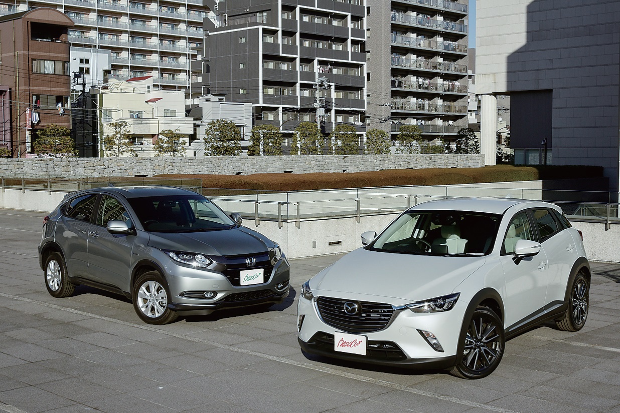 CX-3はライバルと比べてどうだ!?:ホンダヴェゼルハイブリッド マツダCX-3