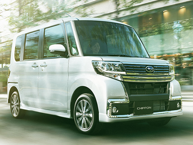 スバル、軽自動車｢シフォン｣｢シフォン カスタム｣の一部仕様を変更