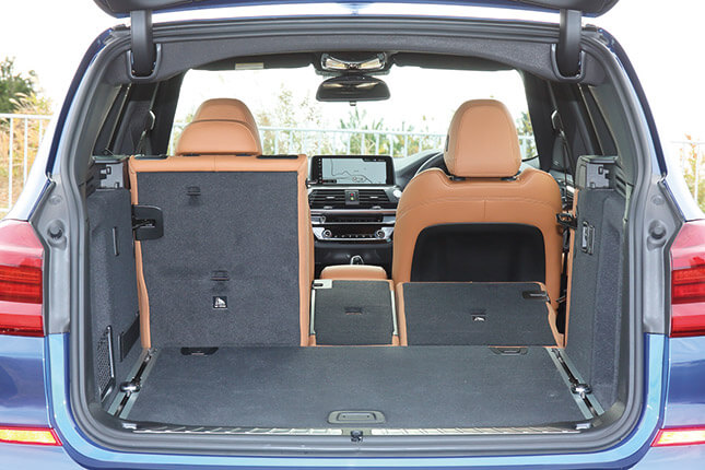 BMW X3(ラゲッジスペース)