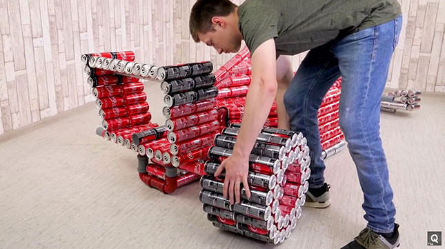 コーラを飲んでf1マシンを作った 空き缶1000個でdiy 中古車なら グーネット