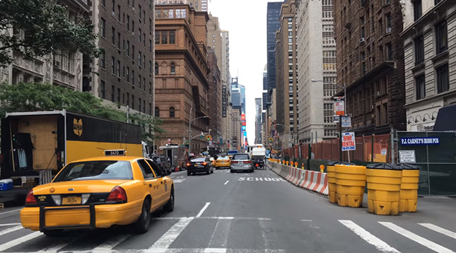 ニューヨークの街を走って見たら タクシーが日本車ばかり 中古車なら グーネット
