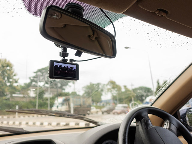 ドライブ中の映像を記録できる録画機能