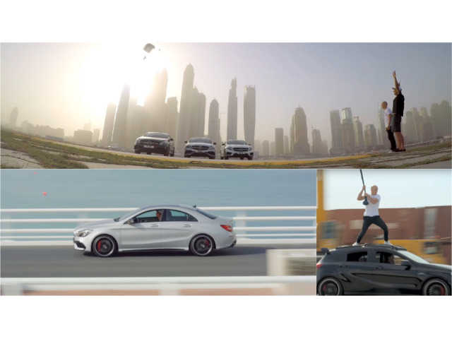 メルセデスAMG 45と過ごす、ドバイでのスリリングな毎日