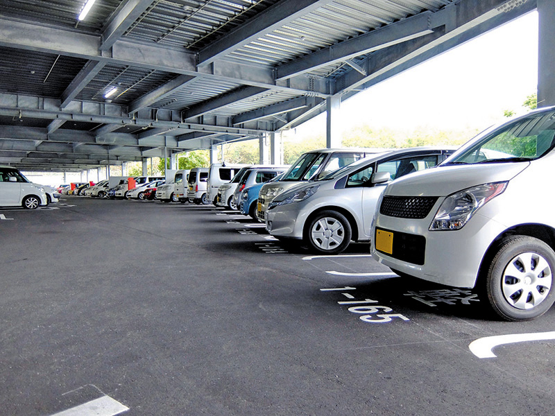 駐車場の画像