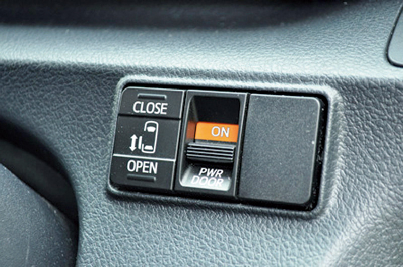 スライドドアの動きの画像