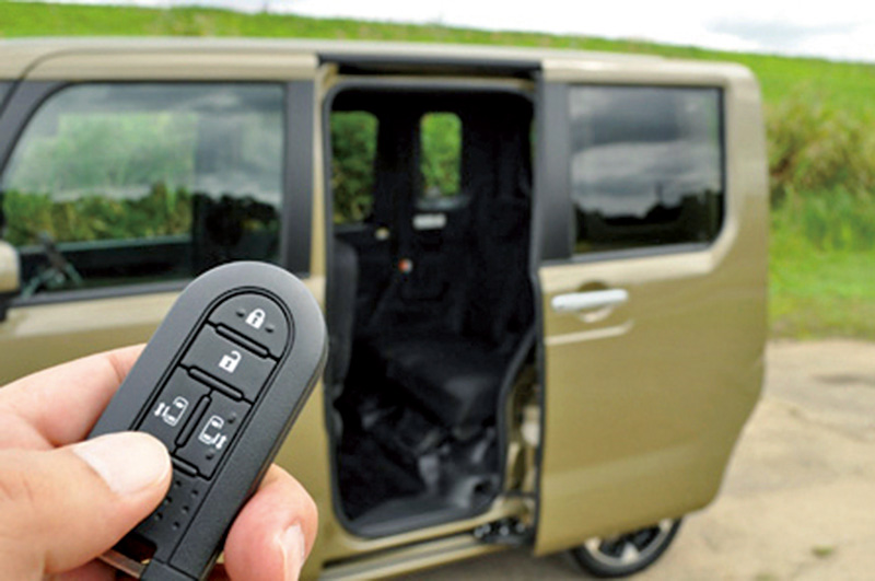 電動ならリモコンも操作の画像