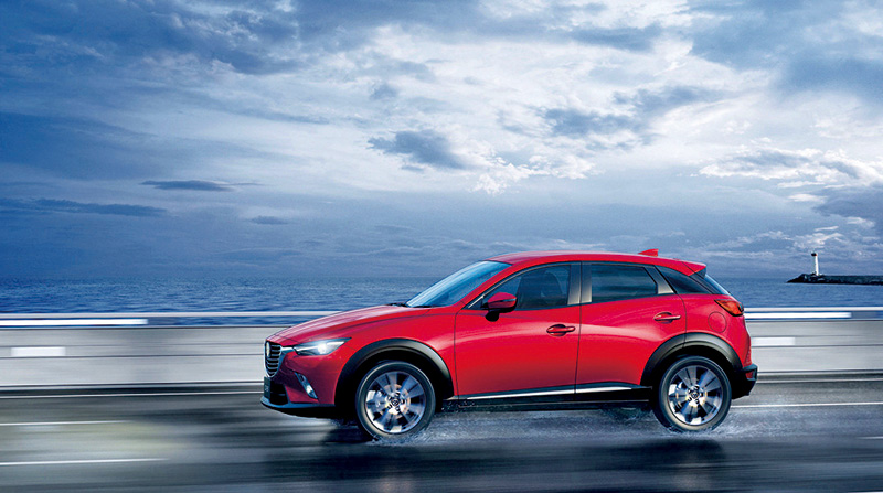CX-3走りの画像