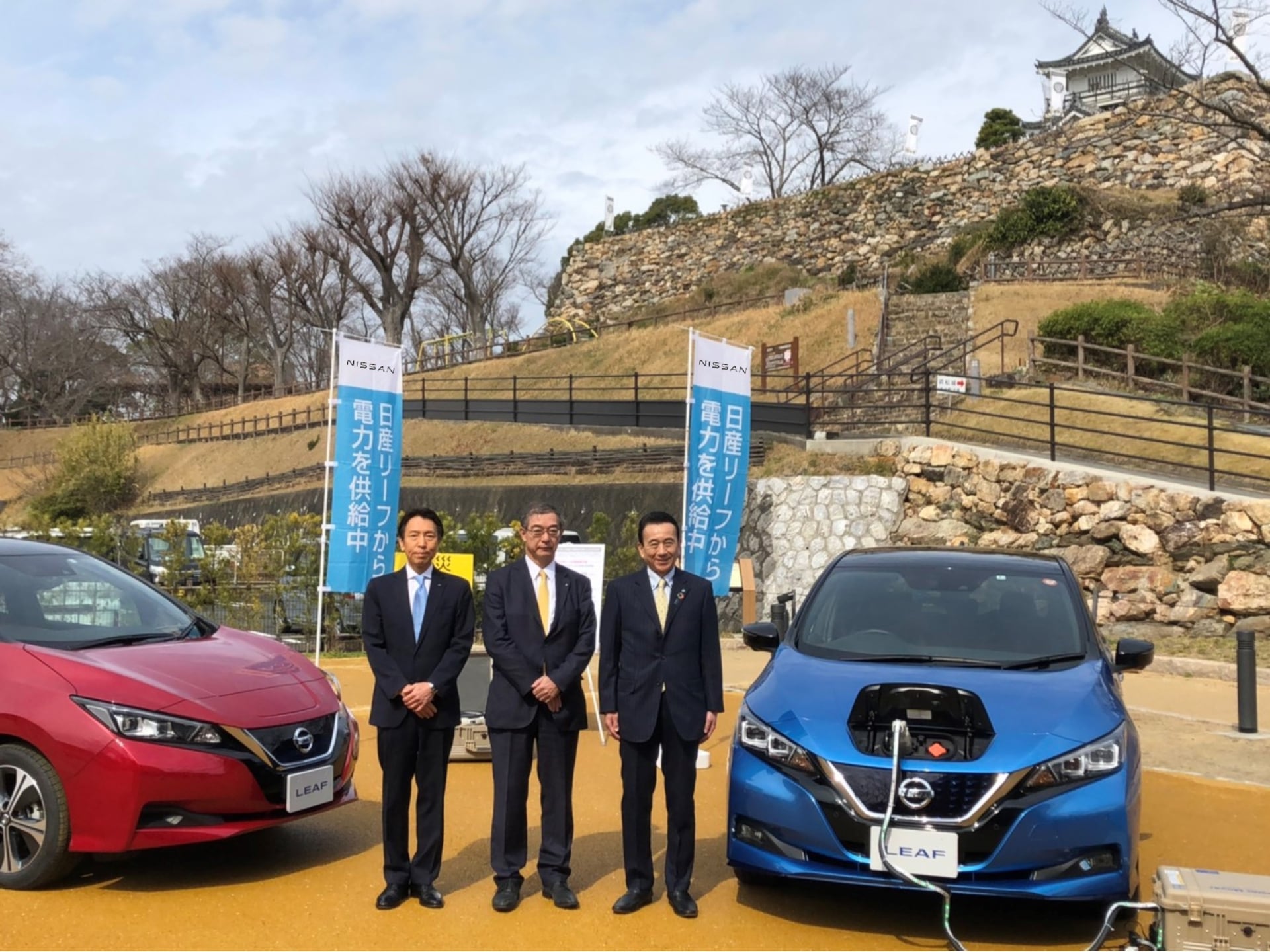 日産 浜松市と電気自動車を活用した 災害連携協定 を締結 中古車なら グーネット