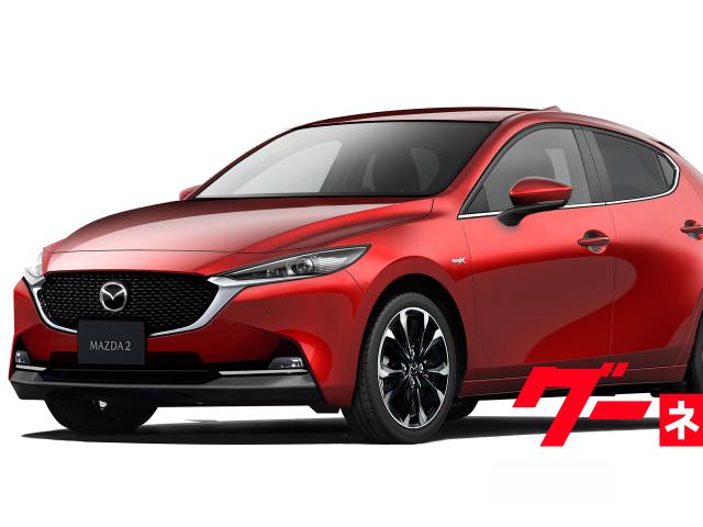 スクープ マツダ次期mazda2が電動化されて21年秋にフルモデルチェンジへ 中古車なら グーネット