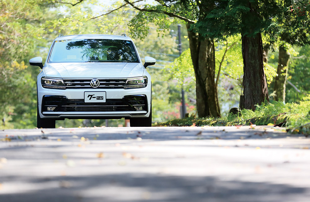 フォルクスワーゲン ティグアン TDI 4モーション Rラインの外観