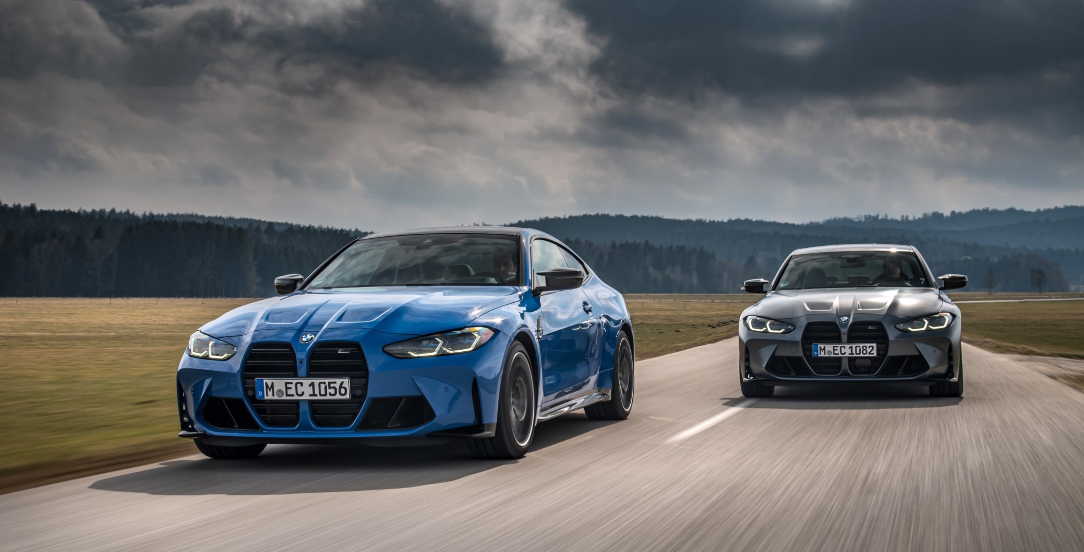 BMW M4 クーペ コンペティション M xDriveとBMW M3セダン コンペティションM xDrive
