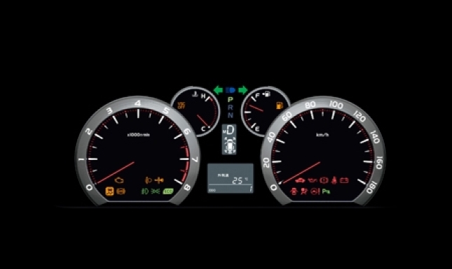 30系 アルファード ヴェルファイア ハイブリッド 純正メーター