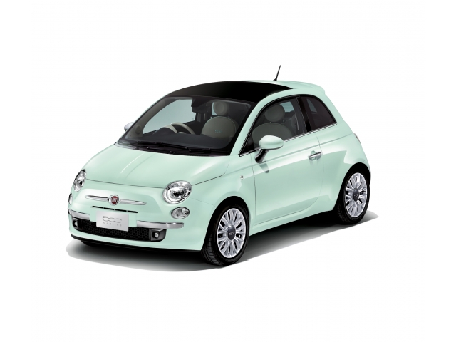 【フィアット】「500(チンクエチェント)」に限定色ミントグリーンが登場