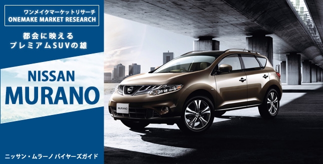 NISSAN MURANO 都会に映えるプレミアムSUVの雄