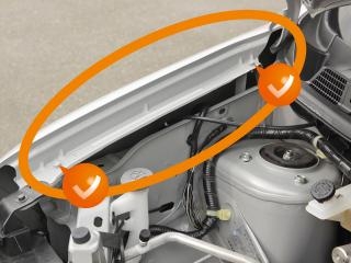 日産 キューブ ライダー（取り付け状態）