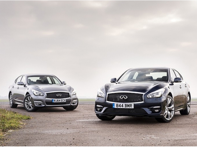 日産、｢Q70｣(日本名:フーガ)のデザインを変更しイギリスで発表