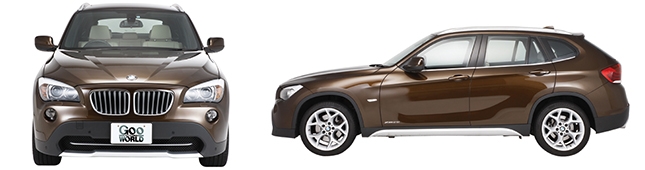 BMW X1(正面・側面)
