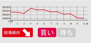 他のSUVと比べて流通台数は多めだが、今年は初年度モデルが初の車検を迎える年なので、これからさらに物件数が増えていくだろう。