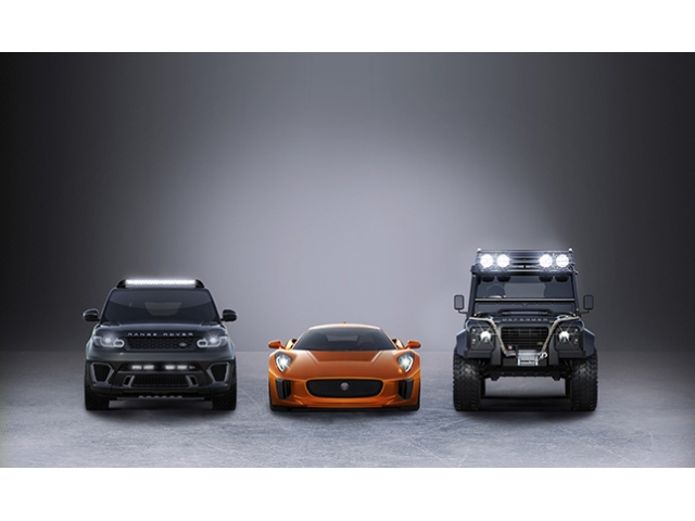 【ジャガー・ランドローバー】映画『007』シリーズ最新作に車両提供