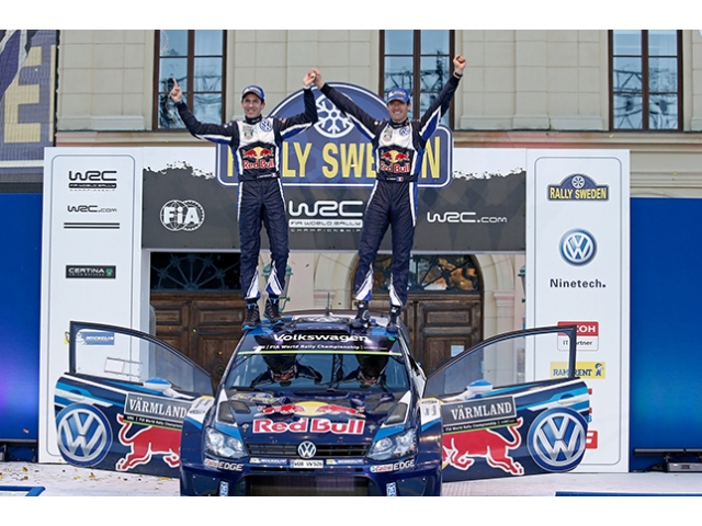 【フォルクスワーゲン】「ポロ R WRC」でWRC開幕2連勝を飾る