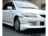 日本車のフロントバンパーの特性