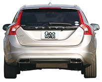ボルボ V60（背面）