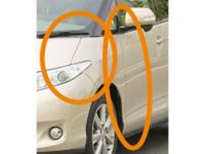 トヨタ エスティマ（車体前部側面）
