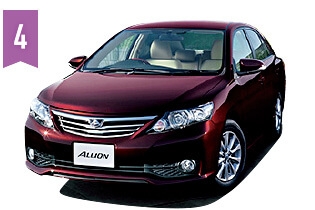 4 トヨタ アリオン 19.2km/L