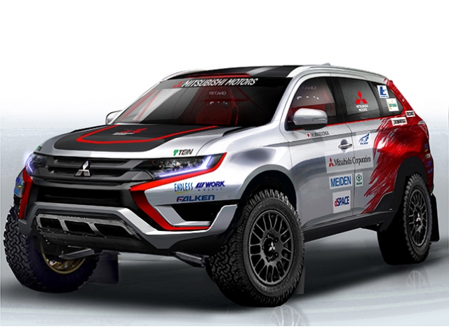 【三菱自動車】「アウトランダーPHEV」でクロスカントリーラリーに参戦