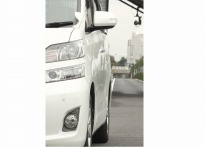 トヨタ ヴェルファイア（角度を変えると見える）