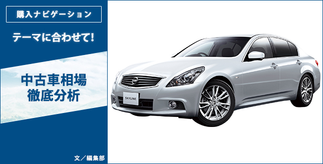 テーマに合わせて!中古車相場徹底分析