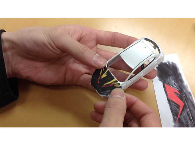 オリジナルミニカーが完成するまで