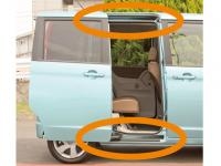 日産 ルークス（スライドドアのチェック）