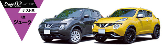 Stage02ステージ02 テスト車 日産 ジューク
