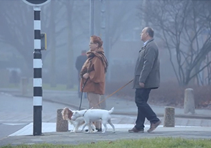 散歩でクルマになりきる犬が可愛い Vwゴルフのcm 中古車なら グーネット