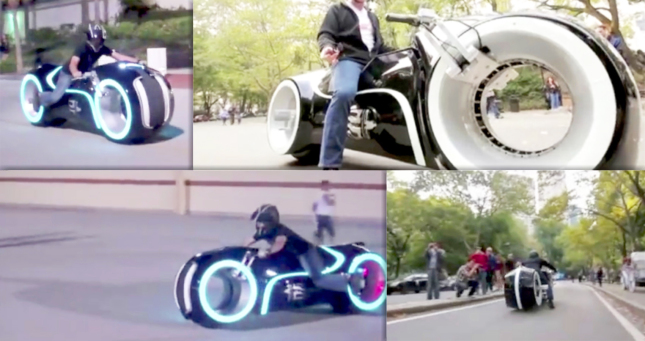映画 トロン の超未来型電動バイクをつくってみた 中古車なら グーネット