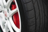 ホンダ インテグラ タイプR(ホイールとタイヤを調べる)